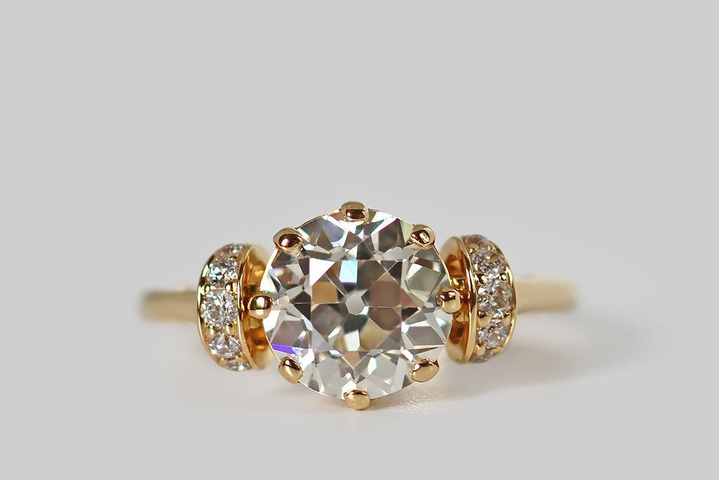 Carat Old European Cut Diamond Ring