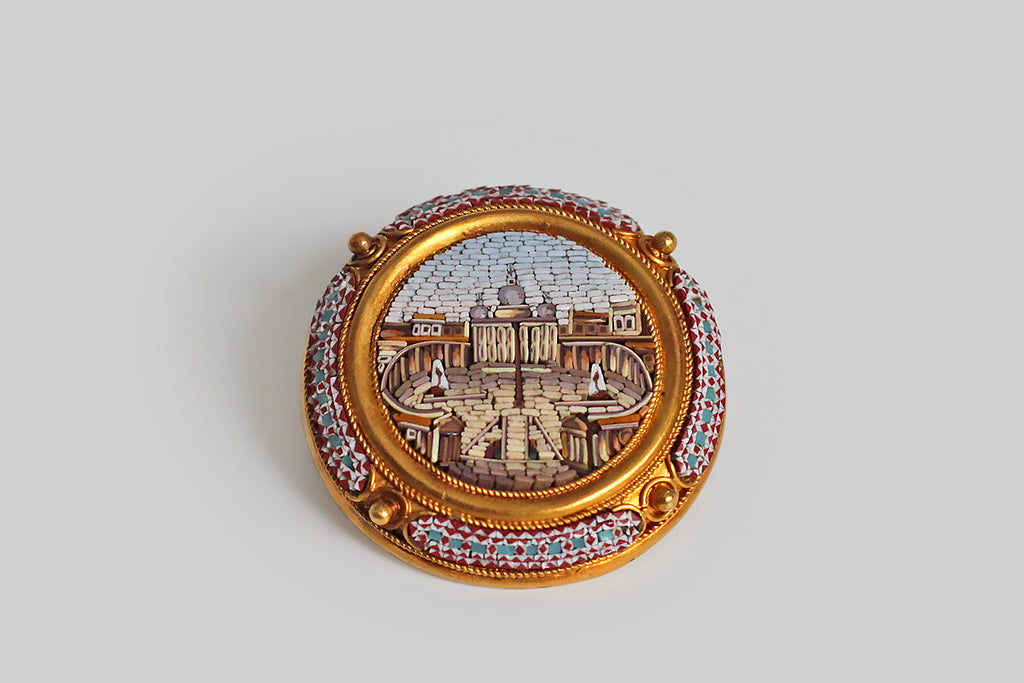 Broche Micro Mosaïque Broche Ancienne Rare En Micro-Mosaïque - Bijou Vintage Français Broche Ancienne Métal Micro-mosaïque Broche Micro Mosaïque Broche Ancienne Rare En Micro-Mosaïque - Bijou Vintage Français Broche Ancienne Métal Micro-mosaïque