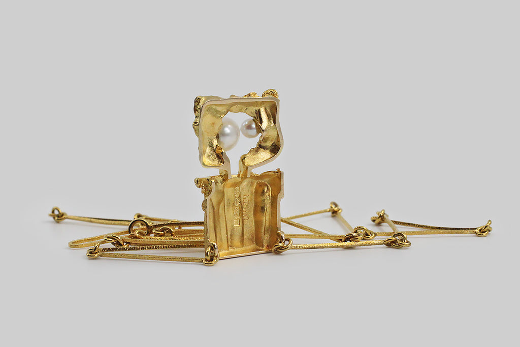1970s Björn Weckström Lapponia Necklace