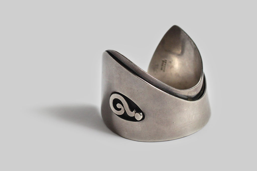 Ed Wiener Question Mark Cuff Bracelet