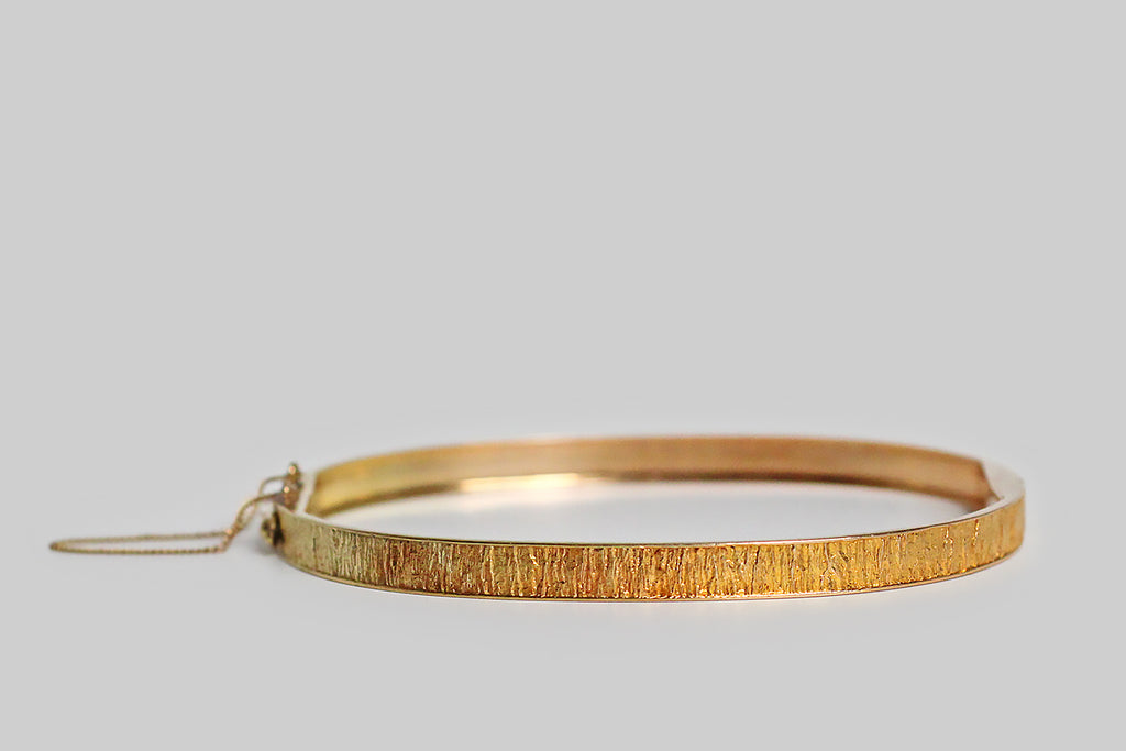 1970s Björn Weckström Hinged Bangle Bracelet